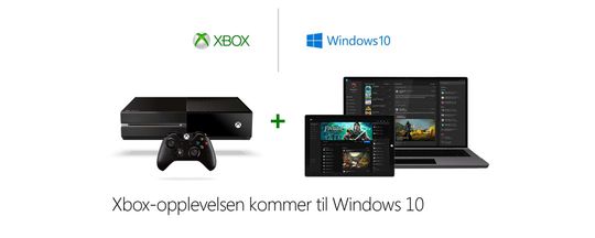 Microsoft forsøker å bringe Xbox og Windows tettere sammen. (Bilde: Microsoft).
