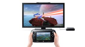 Star Fox Zero bruker berøringsskjermen til å sikte med.