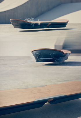Lexus' svevebrett baserer seg på den såkalte Maglev-teknologien.