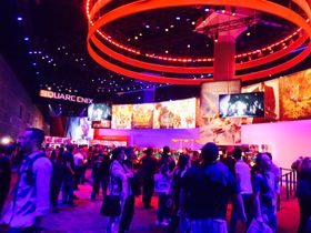 Square Enix var en av mange utgivere som stiller ut sine spill i Los Angeles.