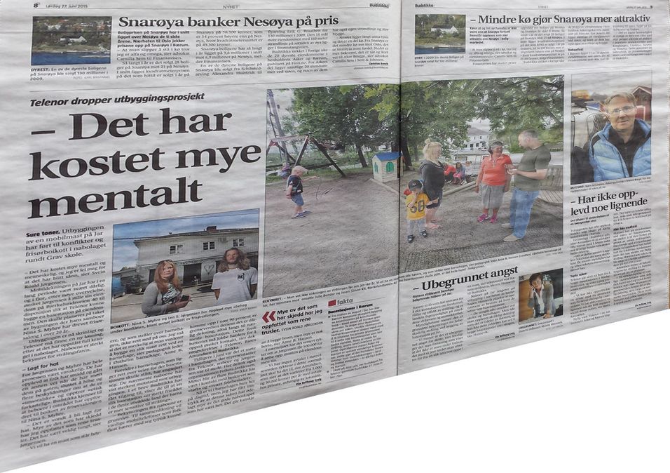Budstikka slo opp saken lørdag 27. juni, og konstaterte at det hører til sjeldenhetene at en operatør snur. .