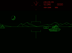 Battlezone frå 1980.