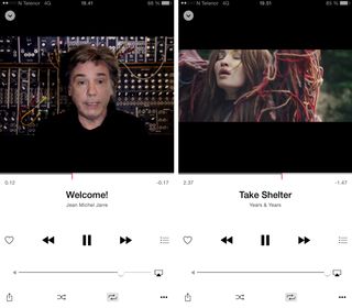 Det er mulig å se video i Apple Music, men innholdet er foreløpig litt bortgjemt. Da vi forsøkte å legge til en video i en nedlastet spilleliste krasjet hele appen.
