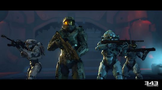 Master Chief og Blue Team.