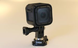 GoPro Hero4 Session i ramme på kuleleddfestet.