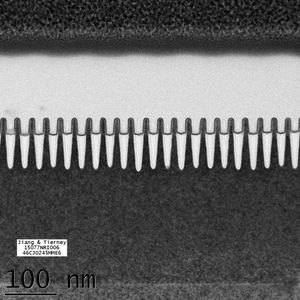IBMs 7-nanometernoder. Det begynner å bli trangt.