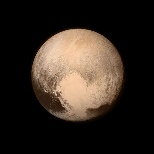 Ser du Pluto på Pluto?