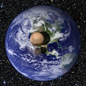 Nå vet vi nøyaktig hvor stor Pluto og Charon er.