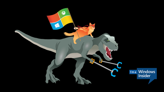Tyrannosaurus Rex som bakgrunn? Det blir ikke mye tøffere enn det.