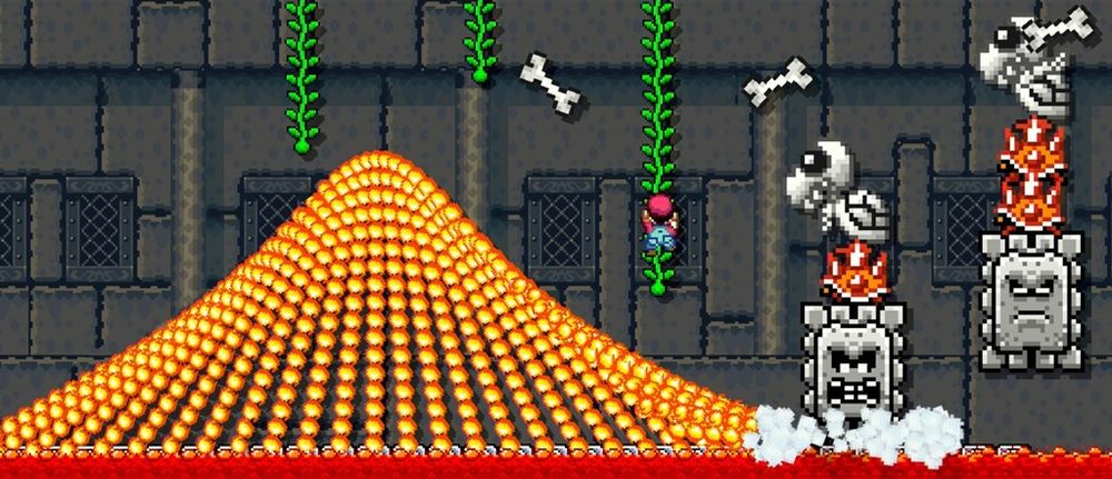 Du kan vere så sadistisk du berre vil i Super Mario Maker.