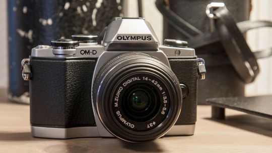 OM-D E-M10.