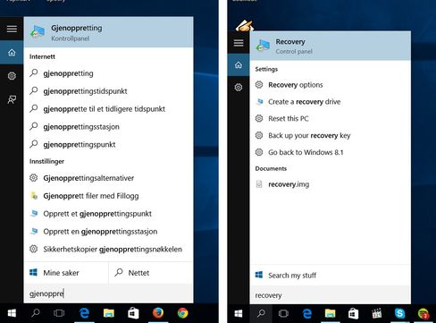Microsoft inkluderer fortsatt tilbakestillingsverktøyet sitt i Windows 10. Slik startes det i norsk eller engelsk Windows-utgave.