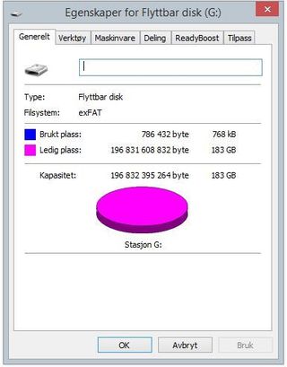 Sandisk 200 GB.