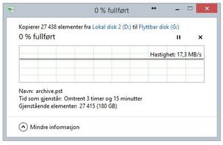 sandisk 200 overfore pc.
