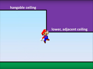 Her demonstrerer pannenkoek20012 hvordan man vanligvis warper slik i Super Mario 64.