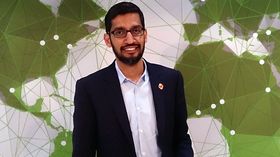 Sundar Pichai blir den nye toppsjefen i Google.