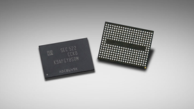 De nye V-NAND-brikkene til Samsung, som den nye SSD-en er bygget med.