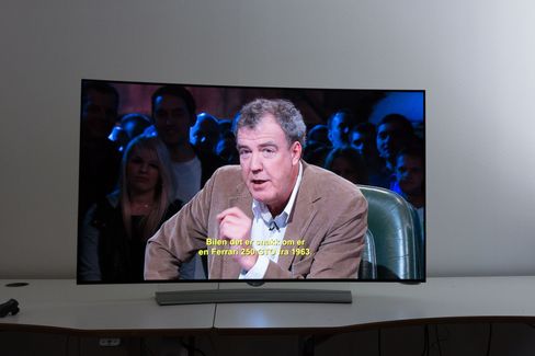 TV-en oppskalerer bra. Selv Clarkson ser skarp ut.