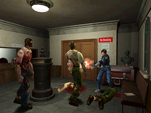 Slik så Resident Evil 2 ut da det kom i 1998.