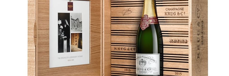 Smak av 100 år gammel Krug på auksjon