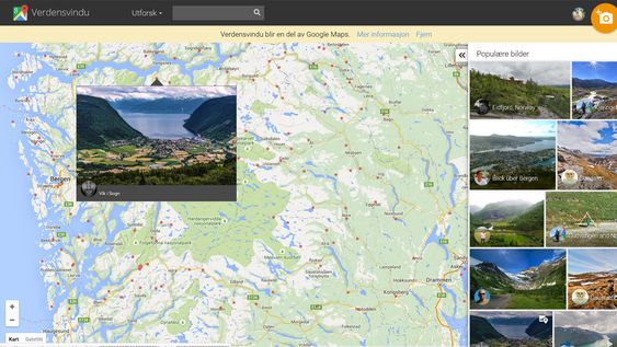Oppdateringen byr også på muligheten til å koble bilder opp til anmeldeser.