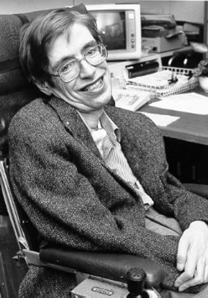 Stephen Hawking hos NASA i 1980.