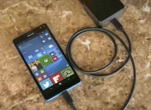 Dette bildet skal ha lekket og viser Lumia 950.