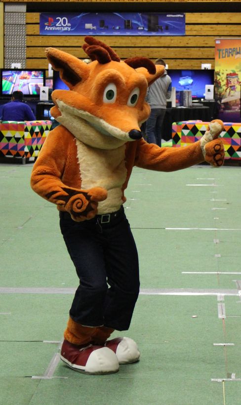 Crash Bandicoot var fornøyd.