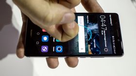 Huawei Mate S kjenner hvor hardt du trykker på skjermen.