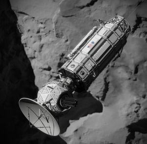 Slik tenker NASA seg at romskipet kan se ut.