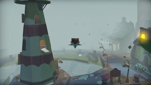 Papirflyflyving, noe av det mest minneverdige fra Tearaway Unfolded.
