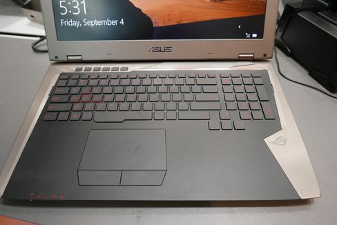 Tastaturet er helt enkelt og greit.