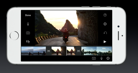 iPhone 6S kan ta opp videoklipp i 4K-oppløsning.