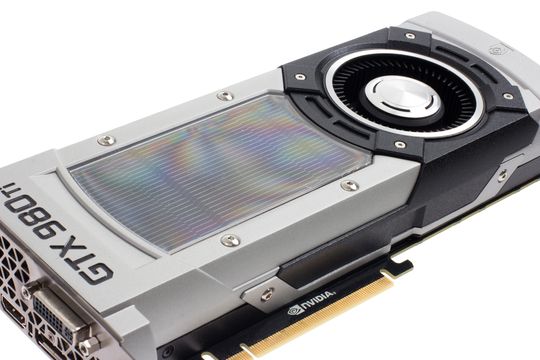 Nvidias referanseutgave av GeForce GTX 980 Ti.