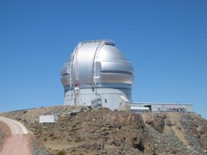 Bildene er tatt av Gemini South-observatoriet i Chile.