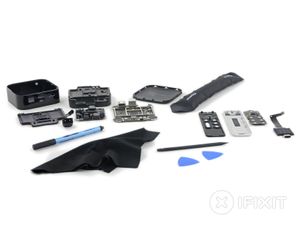 Dette er alle komponentene til nye Apple TV.