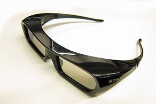 Tidlige, aktive 3D-briller fra Sony.