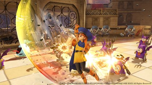 Dragon Quest Heroes byr på ei solid dose action og fyrverkeri.