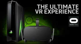 Alienware er blant dem som skal lansere de «Oculus-klare» PC-ene.