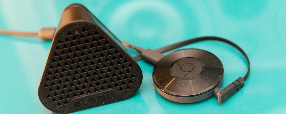 Kombiner Chromecast Audio med en knøttehøyttaler og et ekstrabatteri, og du har nettverkslyd som kan brukes i parken.