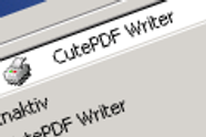 Programtips: CutePDF Writer