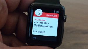 Tag Heuers smartklokke blir cirka dobbelt så dyr som Apple Watch, her avbildet.