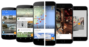 Den mobile Street View-appen ble sluppet i forrige måned og har nå fått støtte for VR-brillene Cardboard.