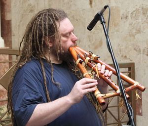 Jaron Lanier er også en fan av sjeldne musikkinstrumenter.