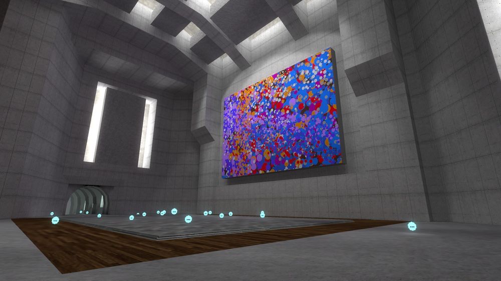The Beginner's Guide kan sammenlignes med abstrakt kunst.