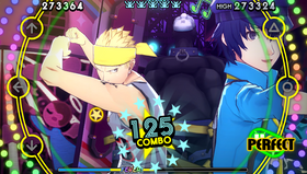 Slik så dansingen ut i Persona 4: Dancing All Night.