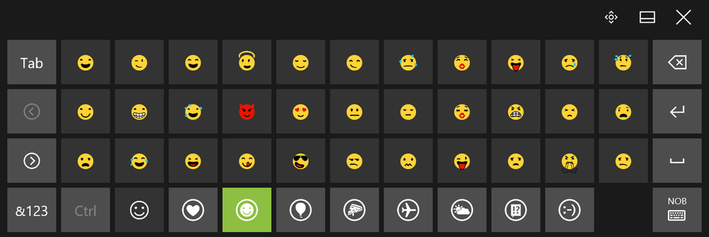 Yay, smilefjes!