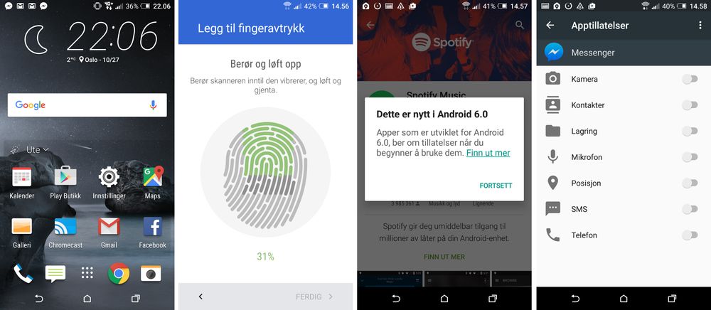 Mye er nytt i Android 6.0 og HTC One A9, og spesielt muligheten til å sette tillatelser er kjekk å ha.