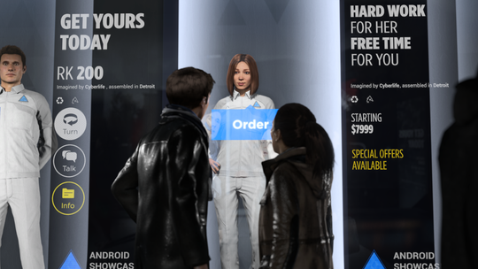 I Detroit: Become Human lever mennesker og androider side om side.