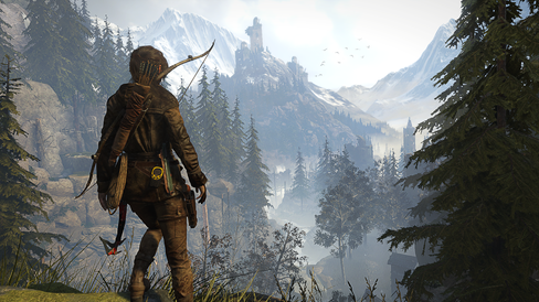 Lara Croft på nye eventyr.